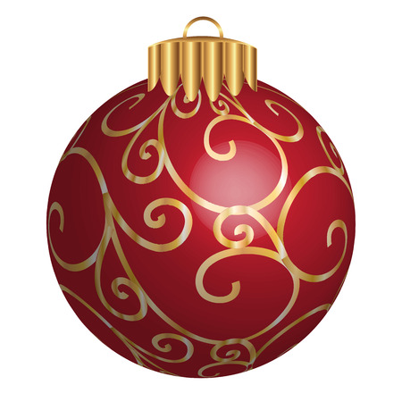 Christmas ballのイラスト素材