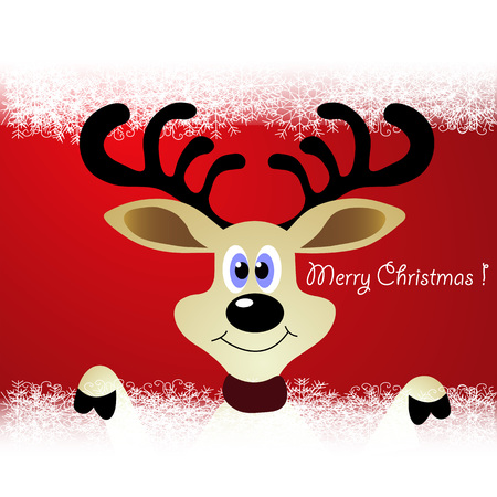 Reindeerのイラスト素材