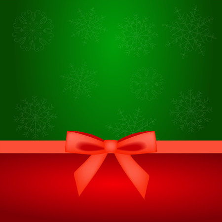 Christmas background with bowのイラスト素材