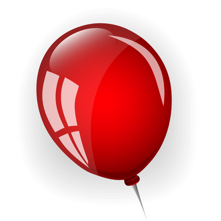 Red balloonのイラスト素材