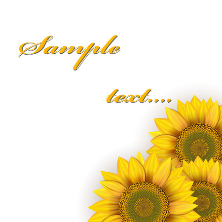 Sunflowersのイラスト素材