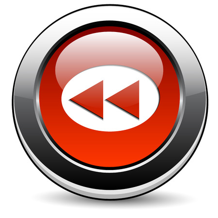 Rewind iconのイラスト素材