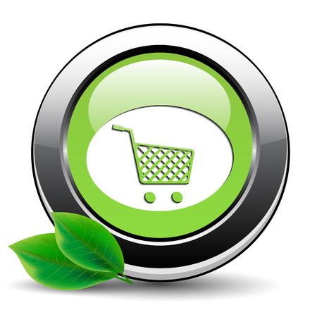 Shopping cart buttonのイラスト素材