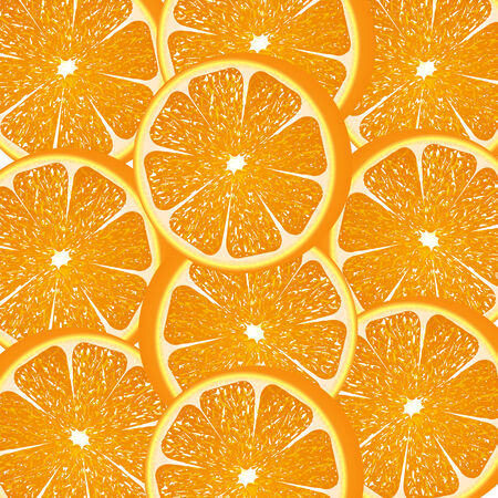 Orange slices backgroundのイラスト素材