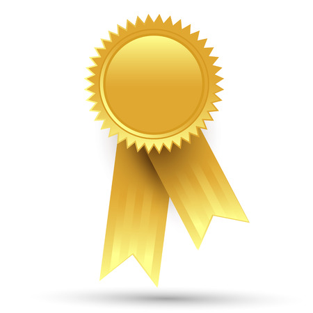 Gold medalのイラスト素材