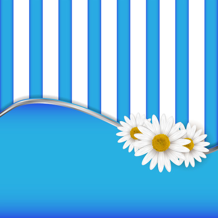 Background with flowerのイラスト素材