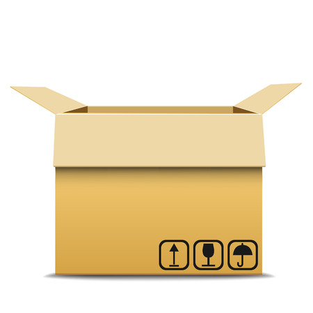 Carton box のイラスト素材