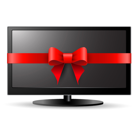 TV giftのイラスト素材
