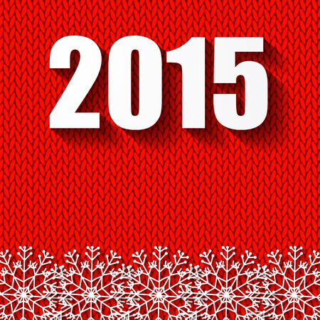 New Year concept with 2015 numberのイラスト素材