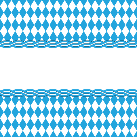 Oktoberfest background with bannerのイラスト素材