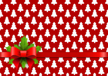 Christmas background in retro style. Vector illustration.のイラスト素材