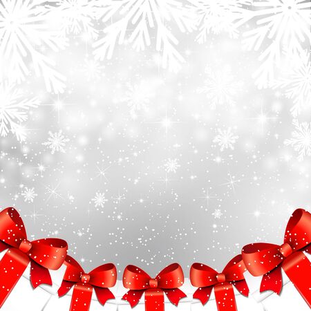 Christmas background with gift boxes. Vector illustration.のイラスト素材