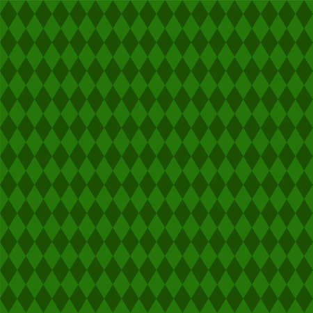 Green rhombus background. Seamless pattern. Vector illustration.のイラスト素材
