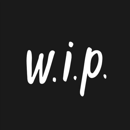 Very important person - Hand Drawn brush text.のイラスト素材