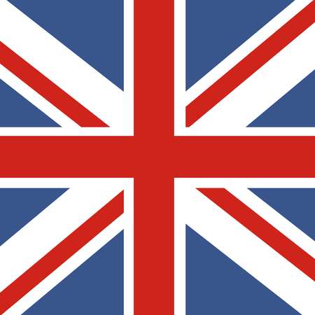 Flag of Great Britain. Official UK flag of the United Kingdomのイラスト素材