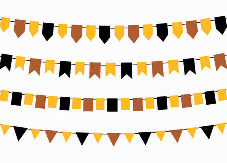 Autumn holidays decorations.のイラスト素材