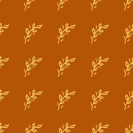 Seamless pattern with plant.のイラスト素材