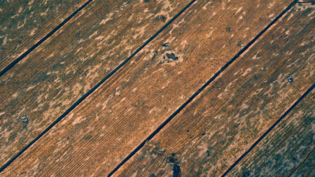 The texture of brown boards.