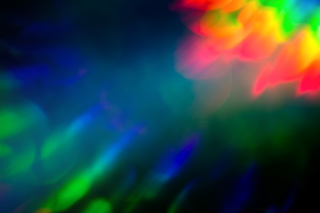 Abstract Colorful blurred bokeh background with copy spaceの写真素材