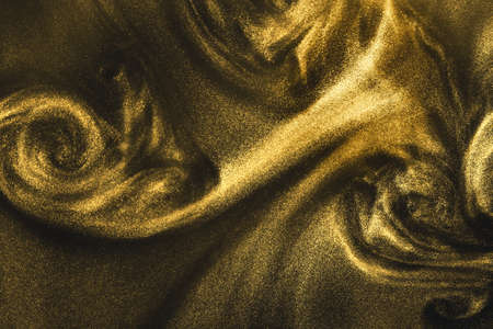 black and gold festive shimmering glitter background