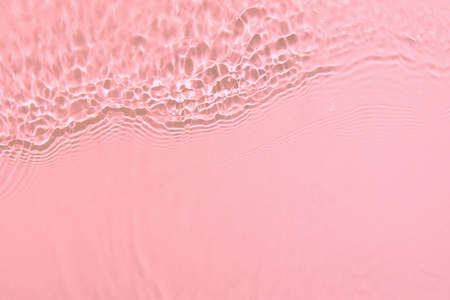 pink transparent clear water surface texture summer background