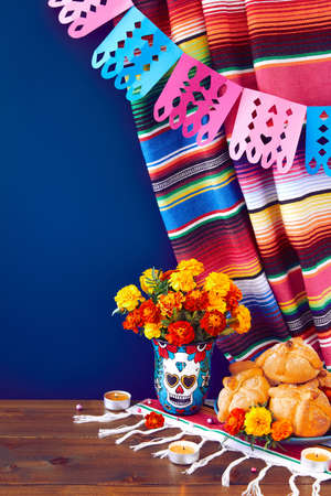 Day of the dead, Dia De Los Muertos Celebration Backgroundの写真素材