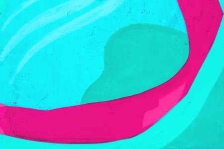 close up of colorful urban wall textureの写真素材