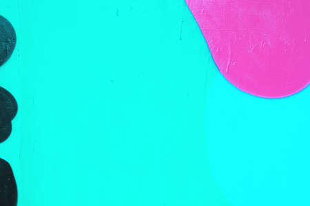 close up of colorful urban wall textureの写真素材