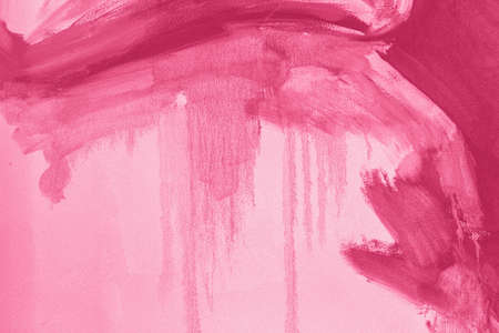 pink abstract art color painted texture background with brushstrokes