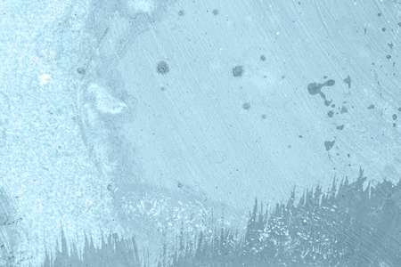 blue abstract art color painted texture background with brushstrokes