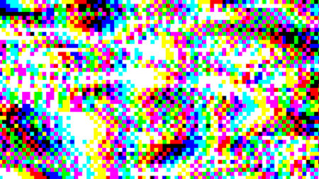 Colorful Pixelated abstract rgb 8 bit pixel Noise texture pattern background