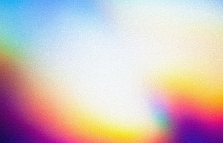 Abstract pastel holographic blurred grainy gradient background