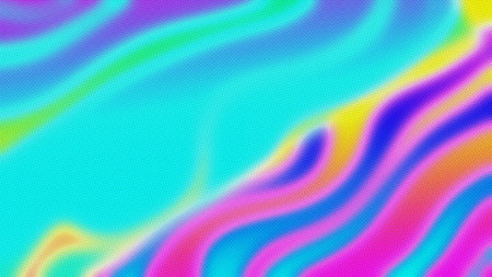 Vibrant Abstract Rainbow Wave Gradient Backgroundの写真素材