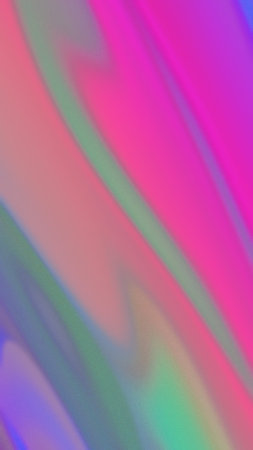Iridescent Gradient Background in Pink, Green, Purple for Futuristic 2000s, Y2K Style