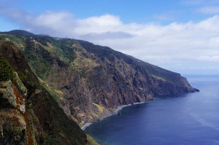 Calm cost of Madeira Island の写真素材
