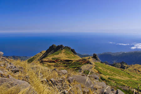 The mountain ranges of the Madeira island , Portugal