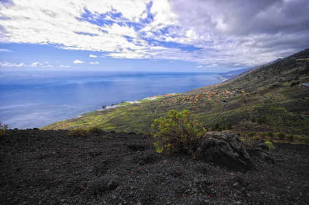 The view of Las Indias, La Palma island, Canary, Spainの写真素材