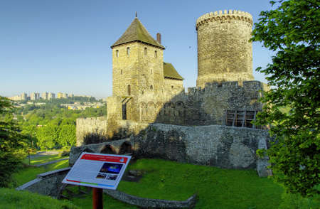 Medieval castle in Bedzin, Polandのeditorial素材