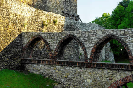 Medieval castle in Bedzin, Polandのeditorial素材