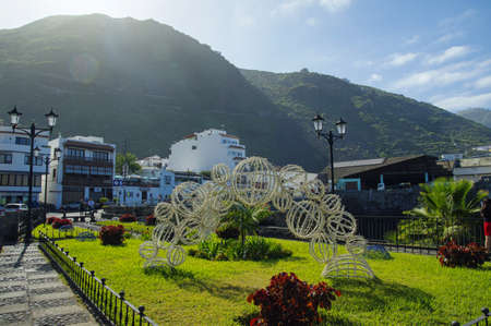 Garachico town on nothern part of Tenerife island, canary islands, spainのeditorial素材