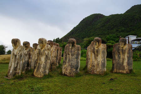 Martinique, Cap 110 - slave memorial near the Le diamant city in West Indies regionの写真素材
