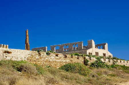 The Penna Factory in Sampieri Sicily. Italyの写真素材