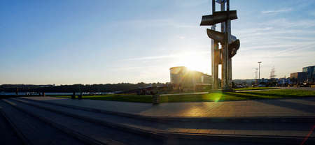 GDYNIA, POLAND: SEPTEMBER 29, 2017: The Kosciuszko Square - the one of most representation places in...