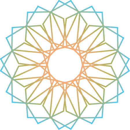 Beautiful illustrate for decorative ornament or logo