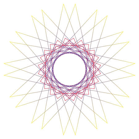 Beautiful illustrate for decorative ornament or logo