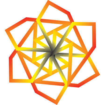 Beautiful illustrate for decorative ornament or logoのイラスト素材