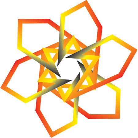 Beautiful illustrate for decorative ornament or logoのイラスト素材