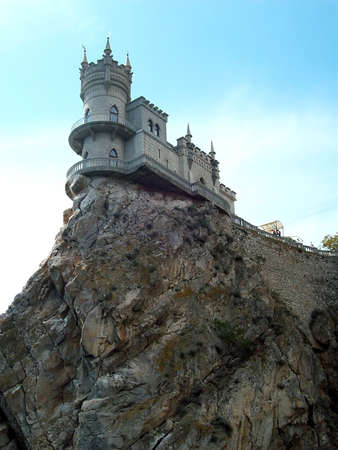 Crimea, Ukraine, Yalta - Swallow Nestの写真素材