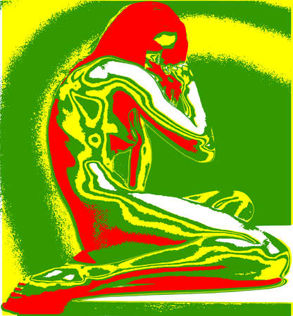 Woman AA3colのイラスト素材