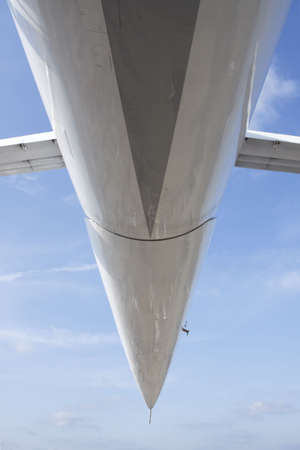 Under the Droop-snooper of  jetliner aeroplane, MAKS 2009 Moscowの写真素材